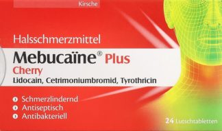 MEBUCAÏNE Plus Cherry Lutschtabl 24 Stk