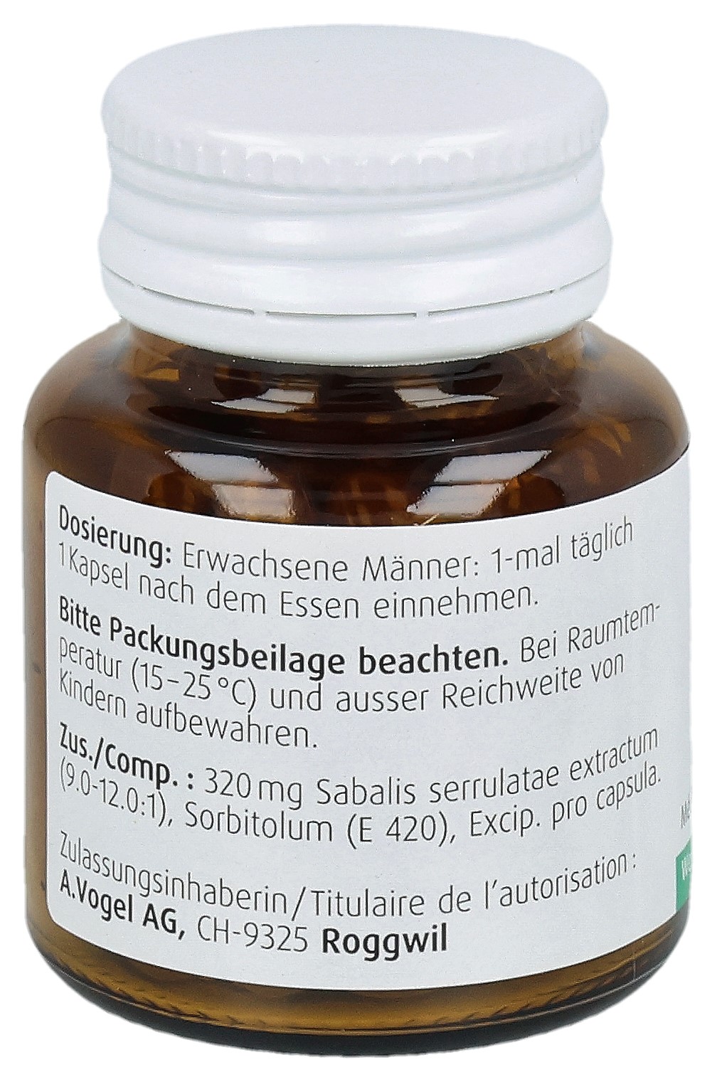 VOGEL Prostasan Prostata Weichkaps Glas 90 Stk – Bild 8