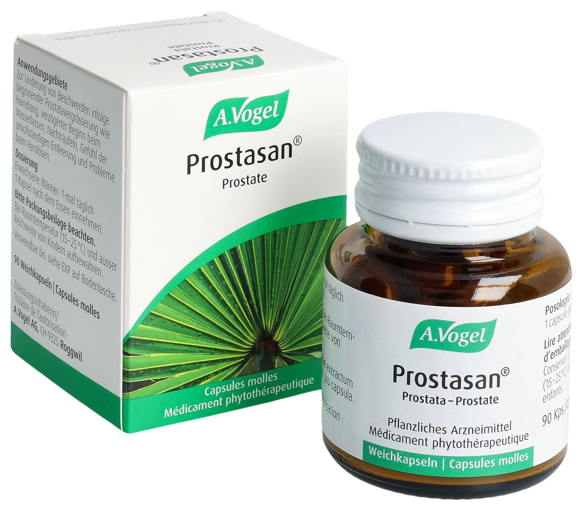 VOGEL Prostasan Prostata Weichkaps Glas 90 Stk – Bild 6
