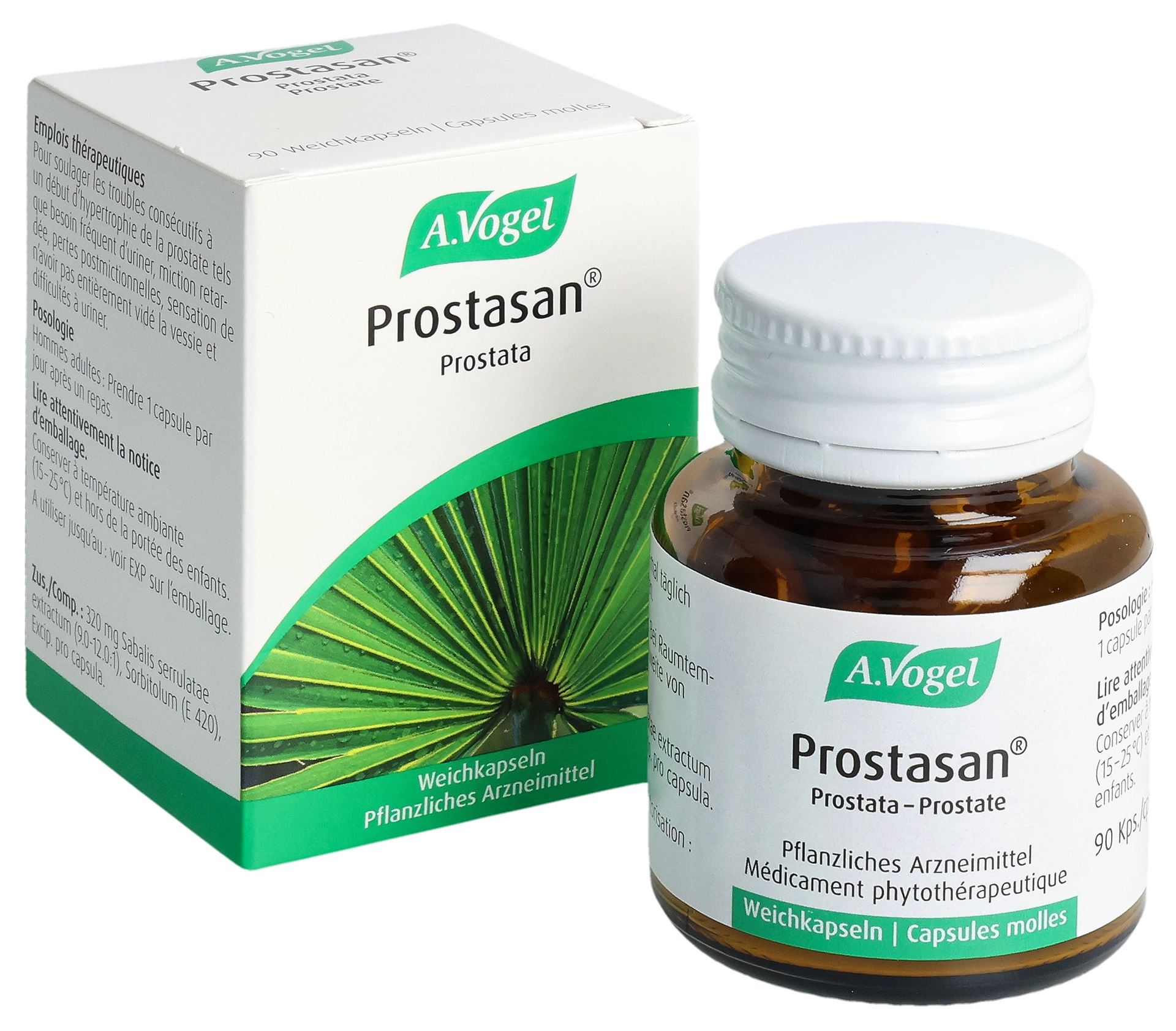 VOGEL Prostasan Prostata Weichkaps Glas 90 Stk – Bild 5
