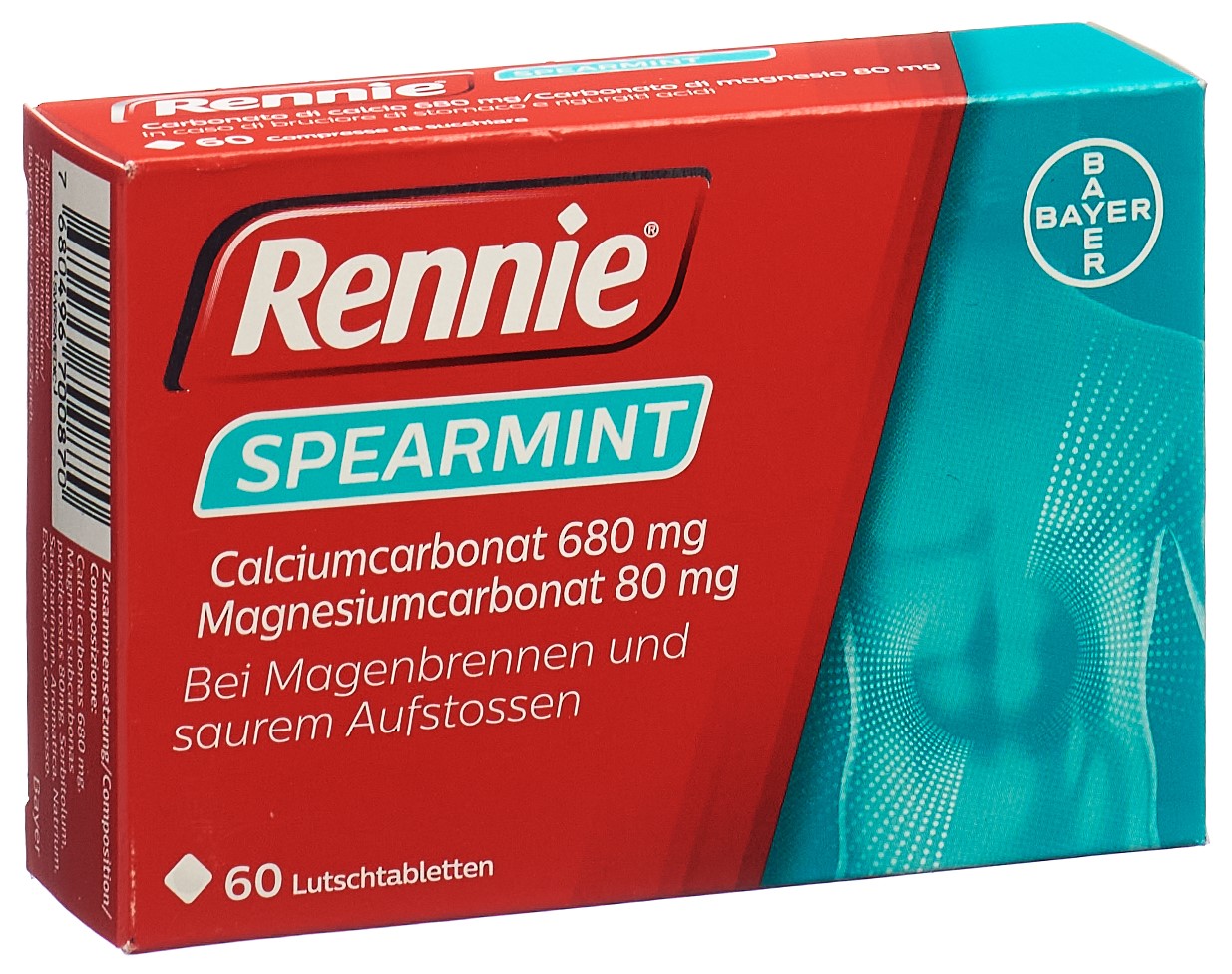RENNIE Spearmint Lutschtabl 60 Stk – Bild 3