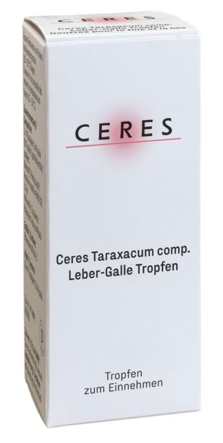 CERES Taraxacum comp Leber-Galle-Tropfen 20 ml