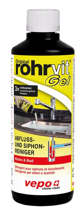 ROHRVIT Abflussreiniger Gel extra-stark 415 ml