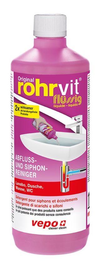 ROHRVIT Ablaufreiniger liq gebrauchsfertig 1000 ml
