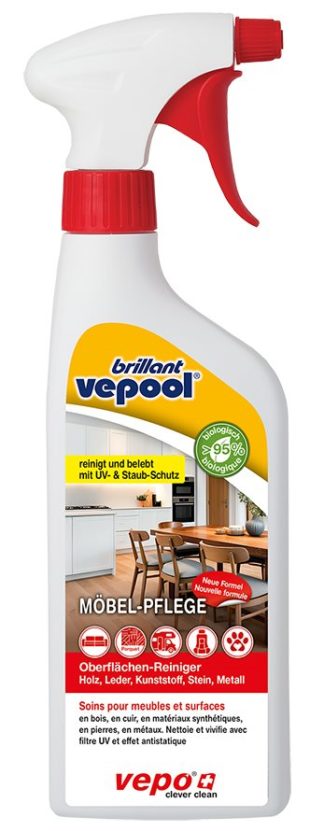 VEPOOL BRILLANT Möbelpflege Vapo 500 ml