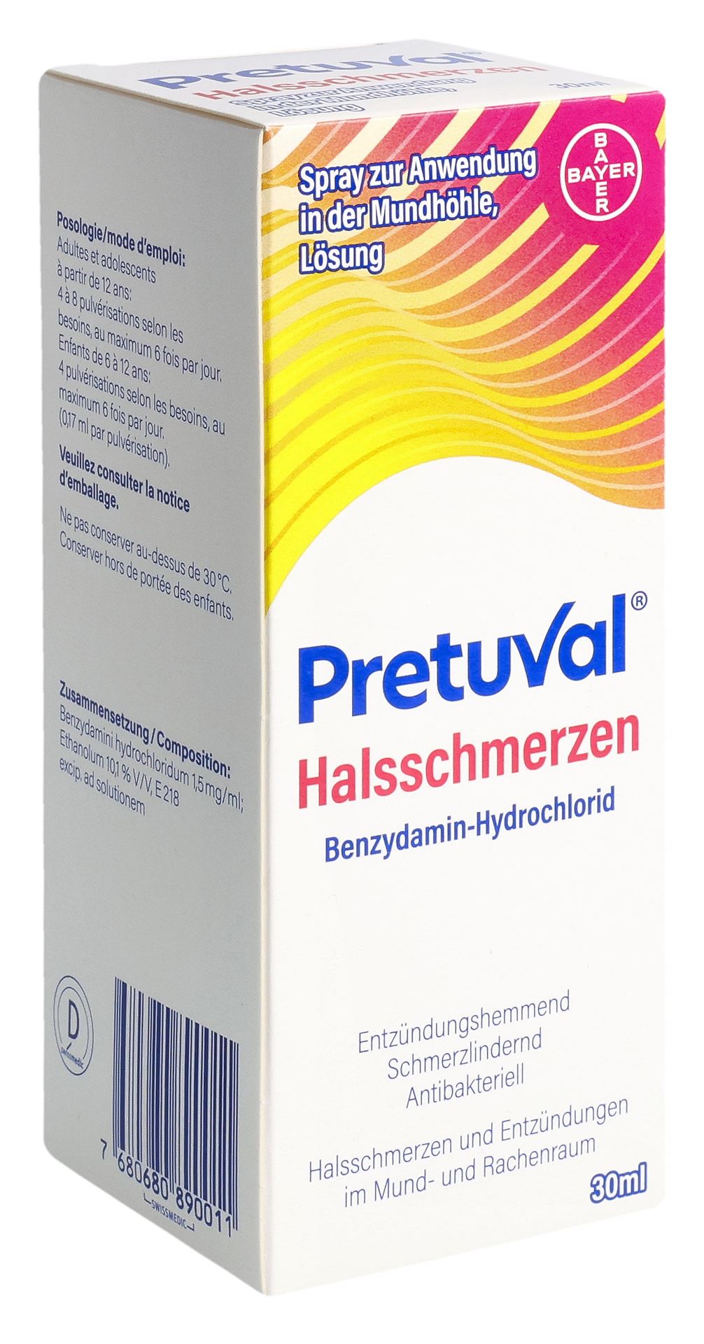 PRETUVAL Halsschmerzen Spray 30 ml – Bild 3