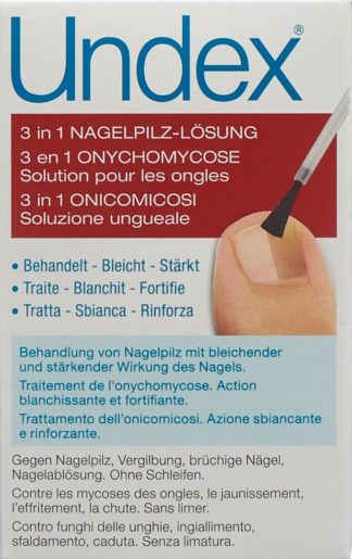 UNDEX 3 in 1 Nagelpilz-Lösung 7 ml