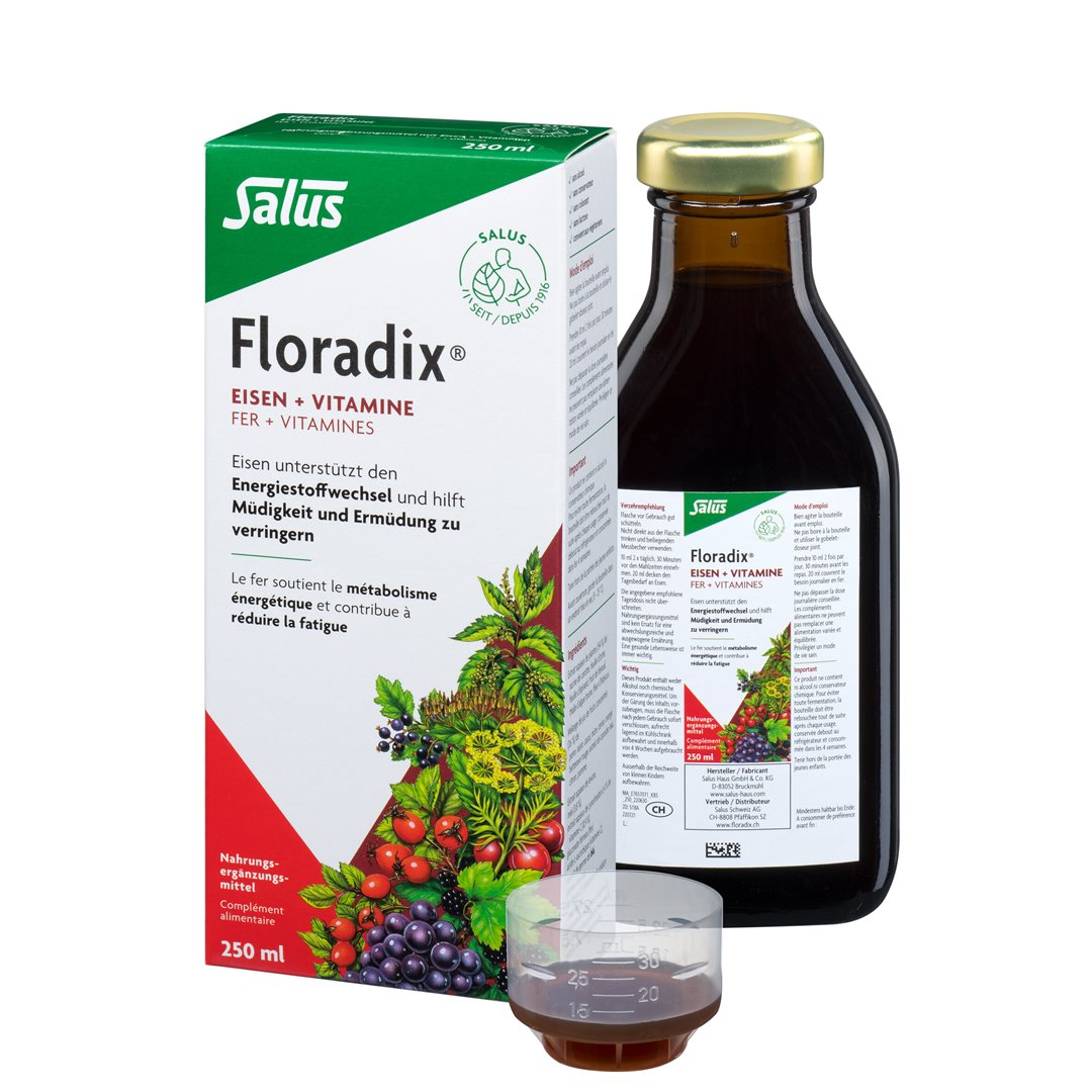 FLORADIX Eisen + Vitamine Fl 250 ml – Bild 3