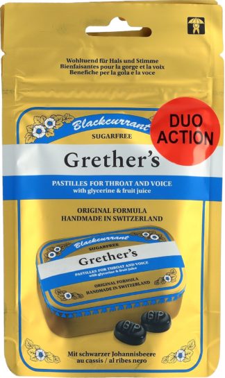 GRETHERS Blackcurrant Past o Z DUO 2 Btl 110 g