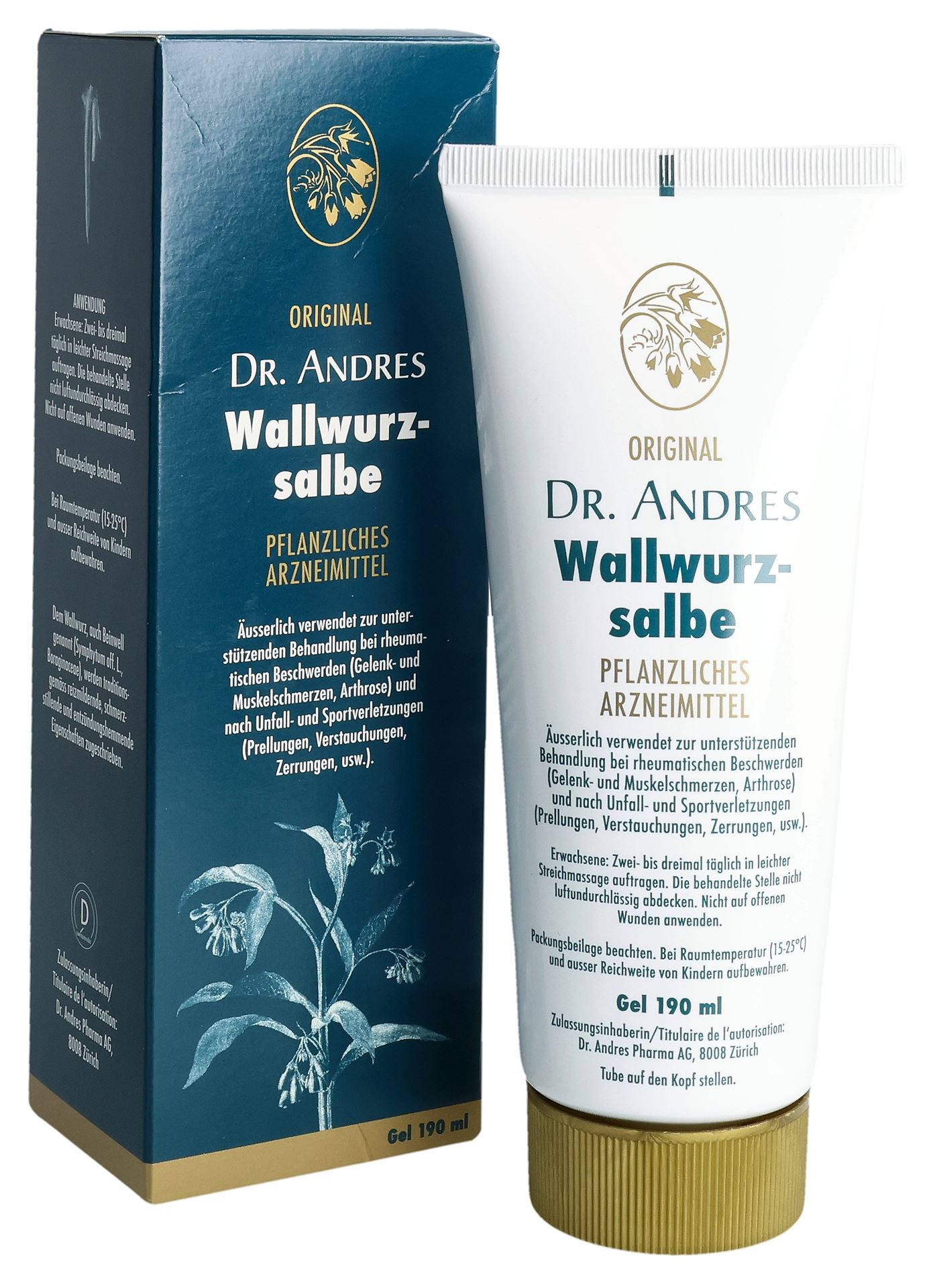 ANDRES Wallwurz Salbe Tb 190 ml – Bild 5