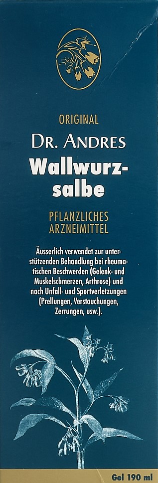 ANDRES Wallwurz Salbe Tb 190 ml