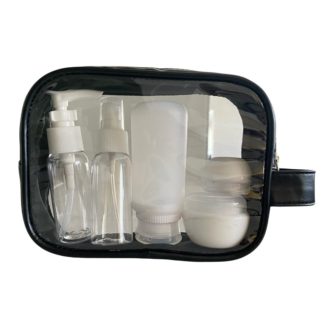 HERBA Travel Bag Reise Necessaire Set schw m Ritt