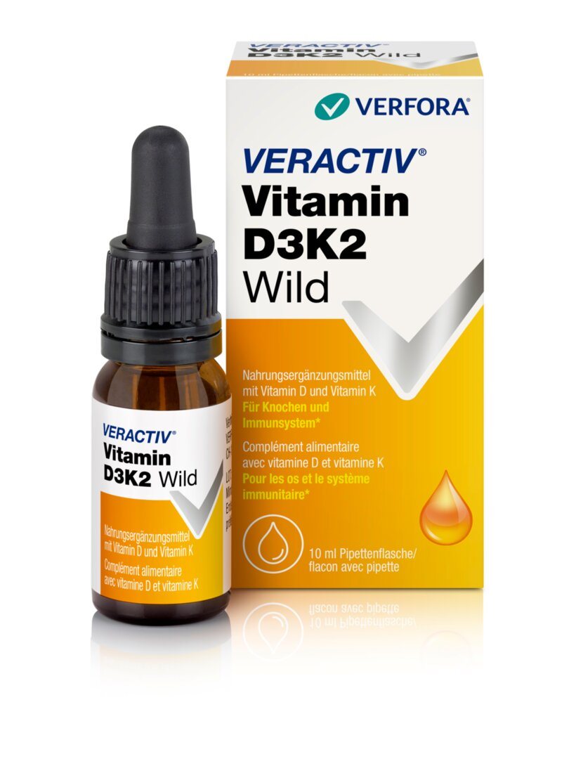 VERACTIV Vit D3K2 Wild Tropfen Pip Fl 10 ml – Bild 3