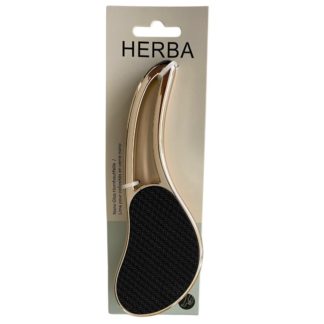 HERBA Nano-Kristall Fussfeile 17.5cm metall gold