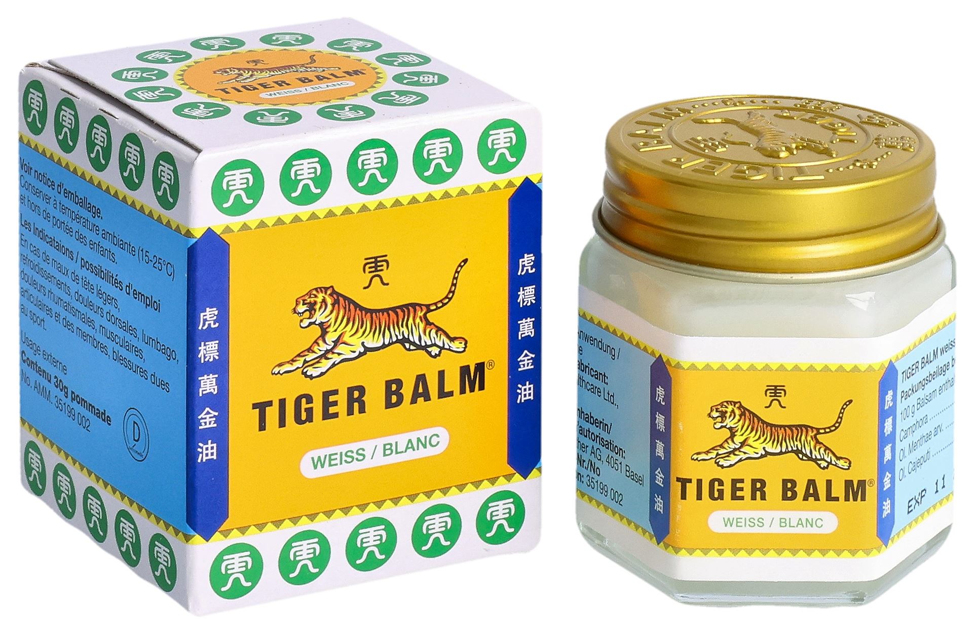 TIGER BALM Salbe weiss-mild Topf 30 g – Bild 3