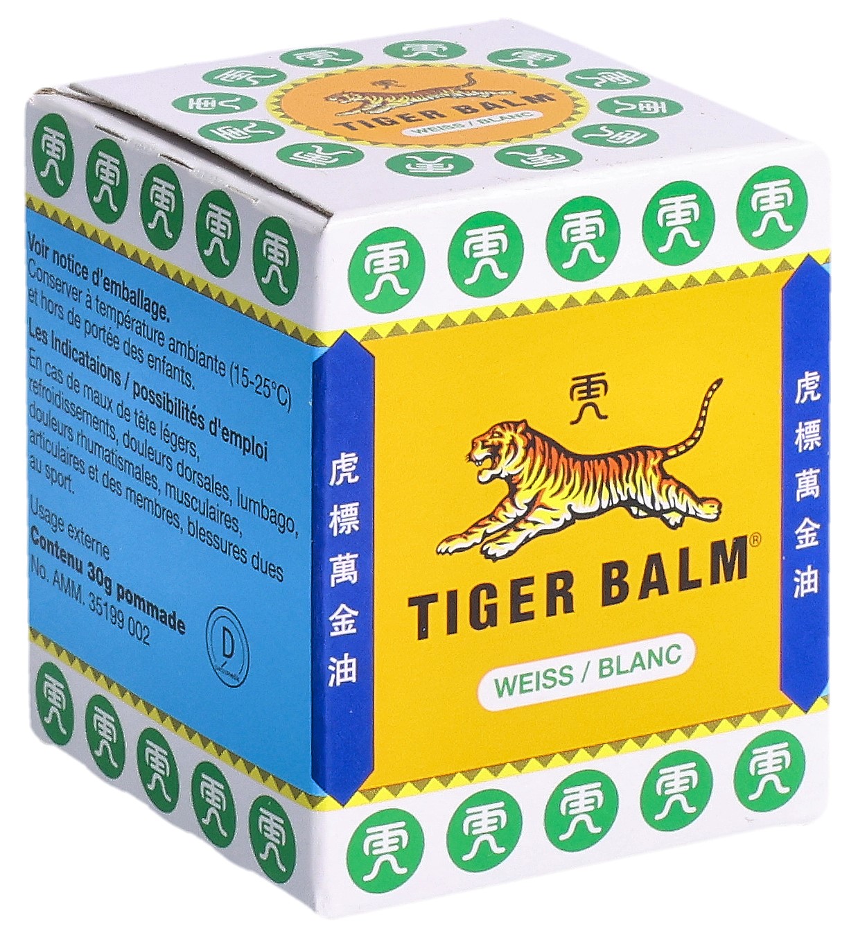 TIGER BALM Salbe weiss-mild Topf 30 g – Bild 2