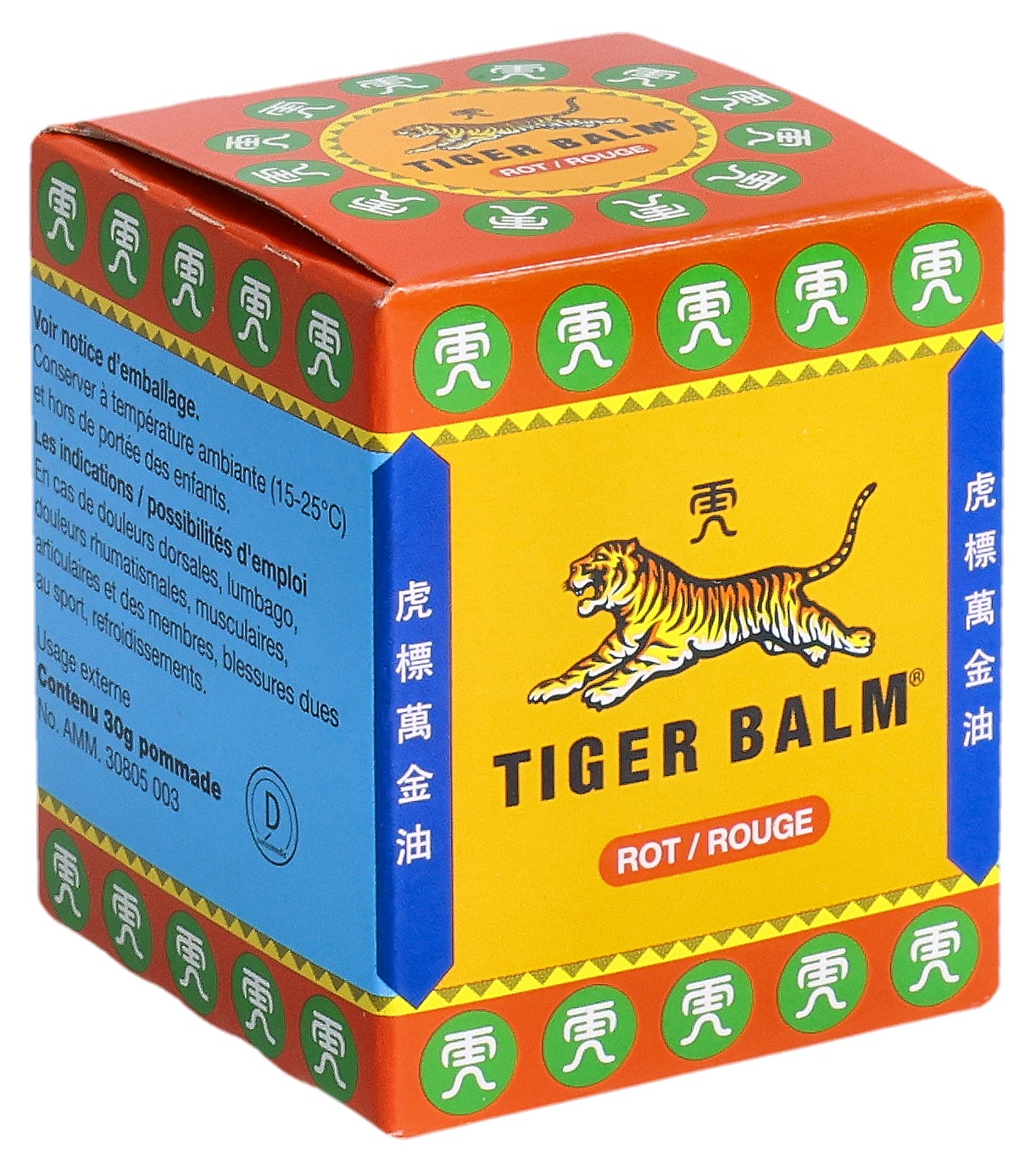 TIGER BALM Salbe rot-stark Topf 30 g – Bild 2