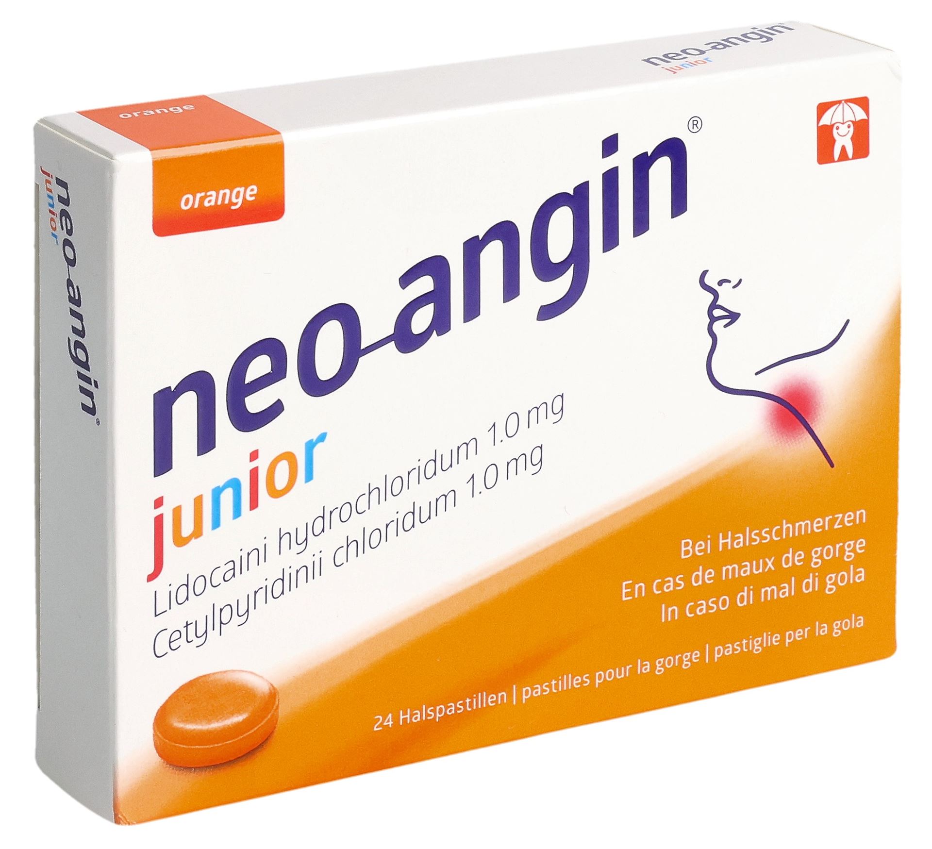NEO-ANGIN junior Halspastillen 24 Stk – Bild 2