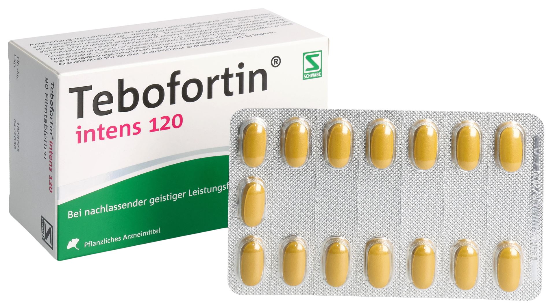 TEBOFORTIN intens 120 Filmtabl 120 mg 90 Stk – Bild 5