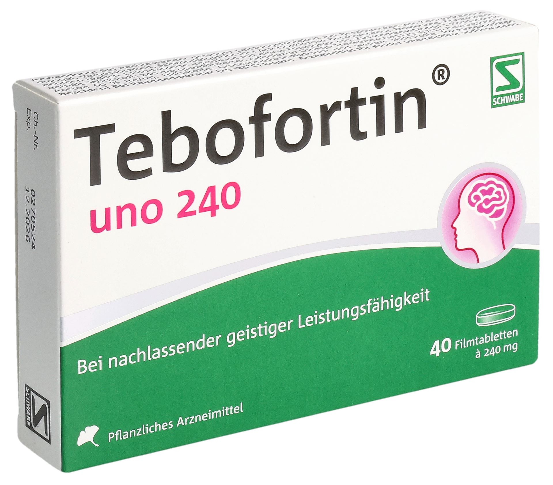 TEBOFORTIN uno Filmtabl 240 mg 40 Stk – Bild 3