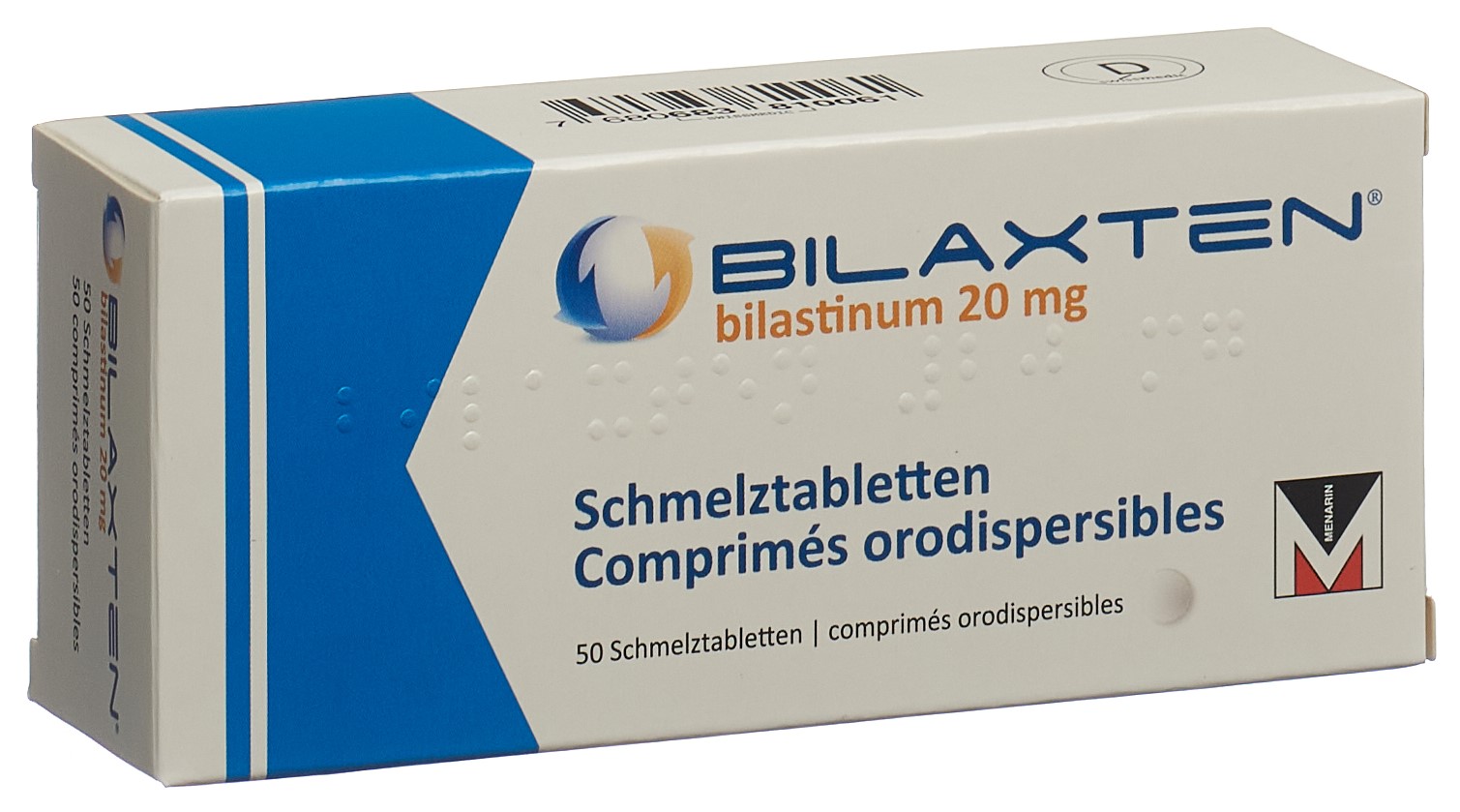 BILAXTEN Schmelztabl 20 mg 50 Stk – Bild 2