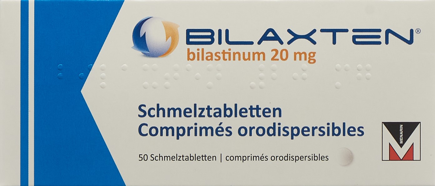 BILAXTEN Schmelztabl 20 mg 50 Stk