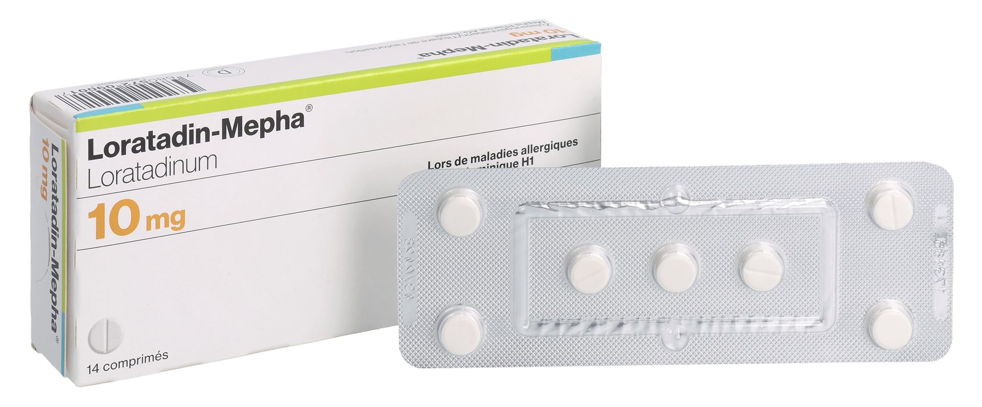 LORATADIN Mepha Tabl 10 mg 14 Stk – Bild 6