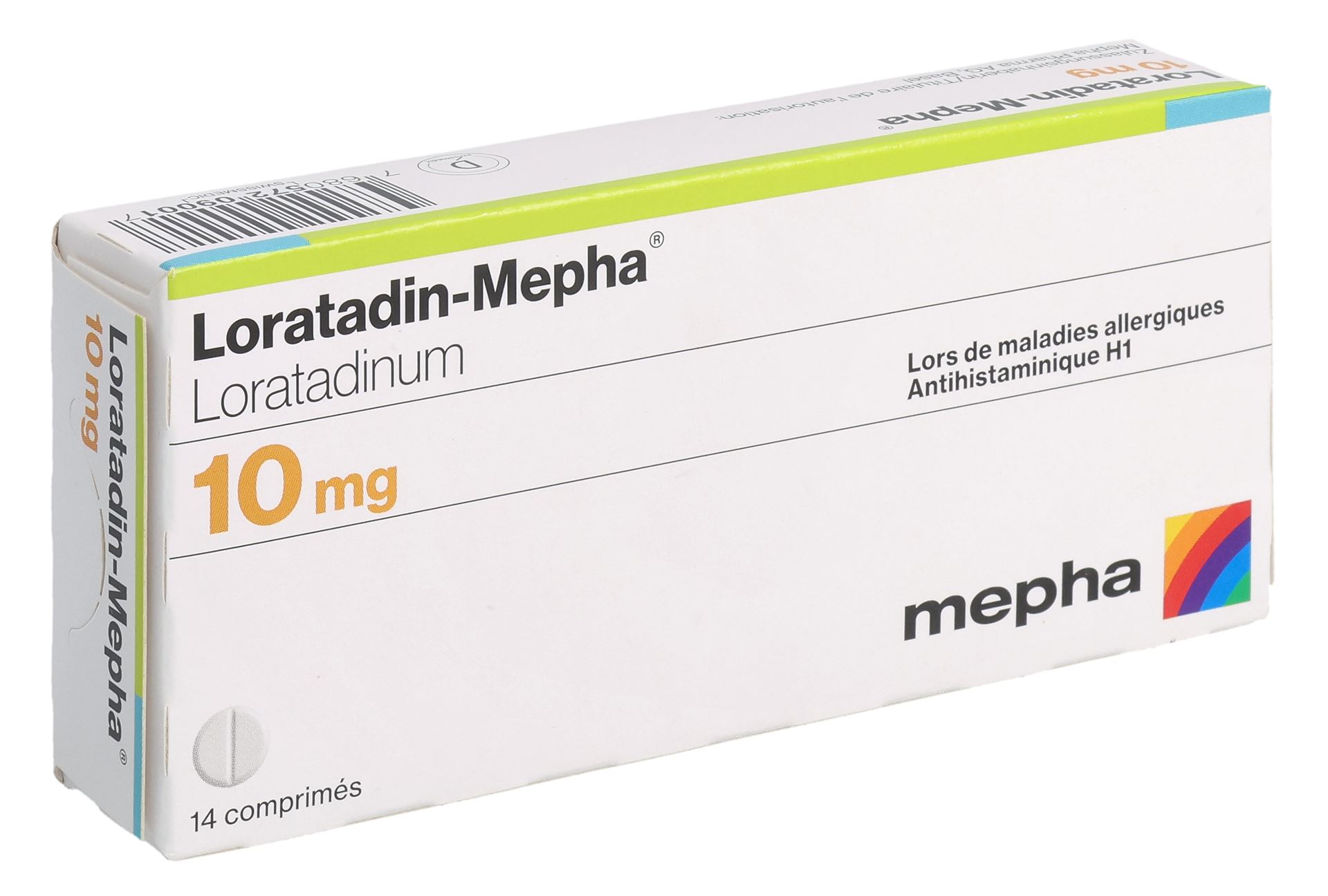 LORATADIN Mepha Tabl 10 mg 14 Stk – Bild 4