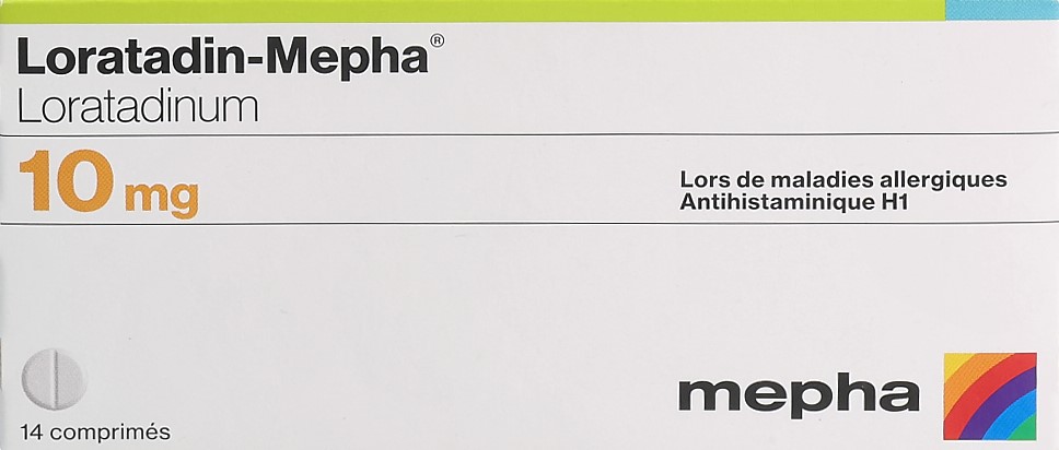 LORATADIN Mepha Tabl 10 mg 14 Stk – Bild 2