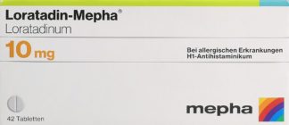 LORATADIN Mepha Tabl 10 mg 42 Stk
