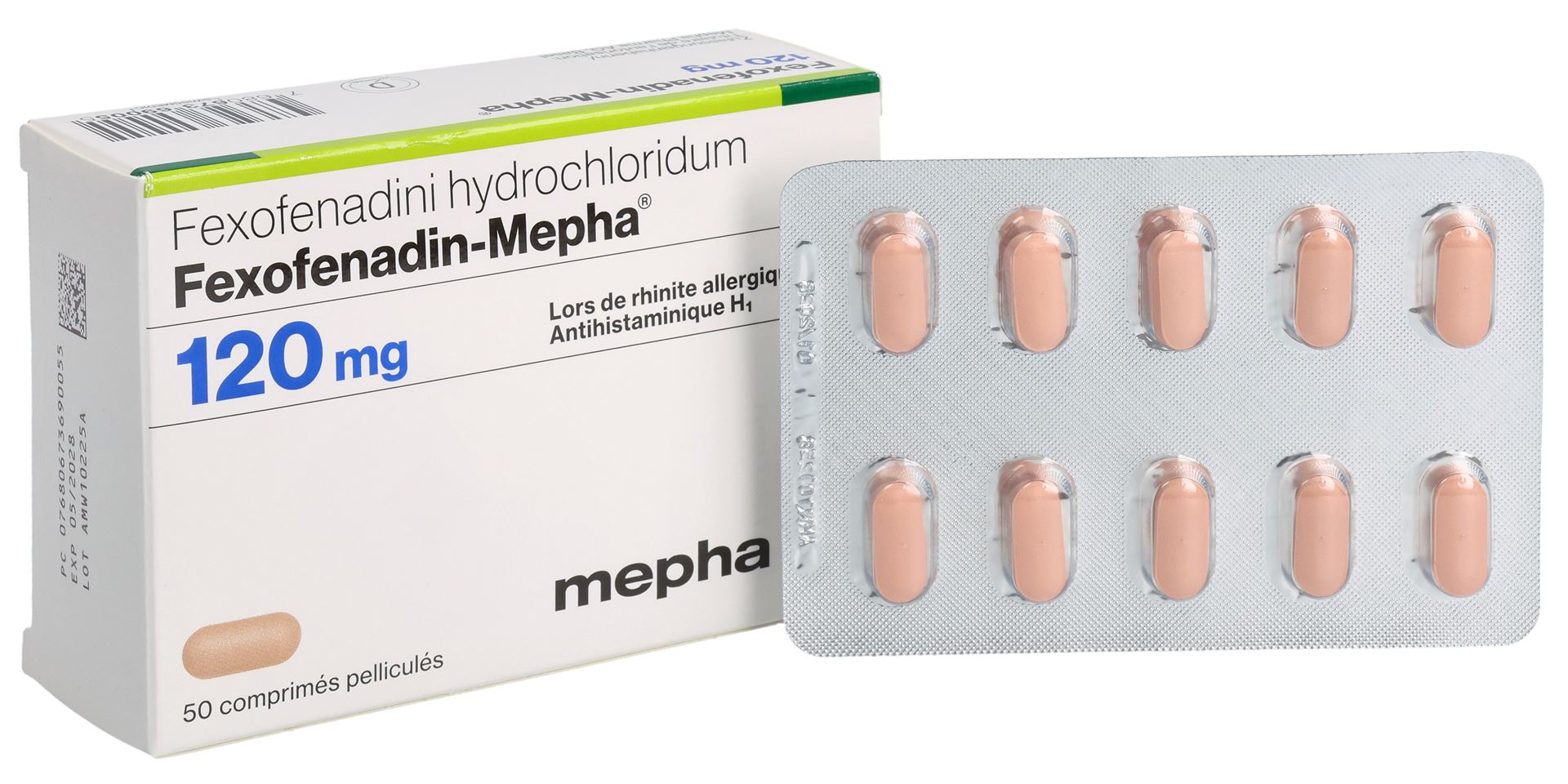 FEXOFENADIN Mepha Filmtabl 120 mg 50 Stk – Bild 6