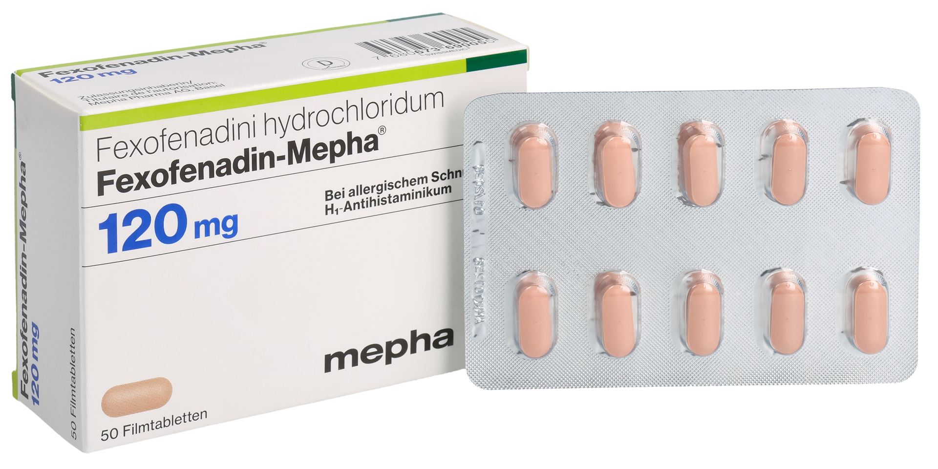FEXOFENADIN Mepha Filmtabl 120 mg 50 Stk – Bild 5