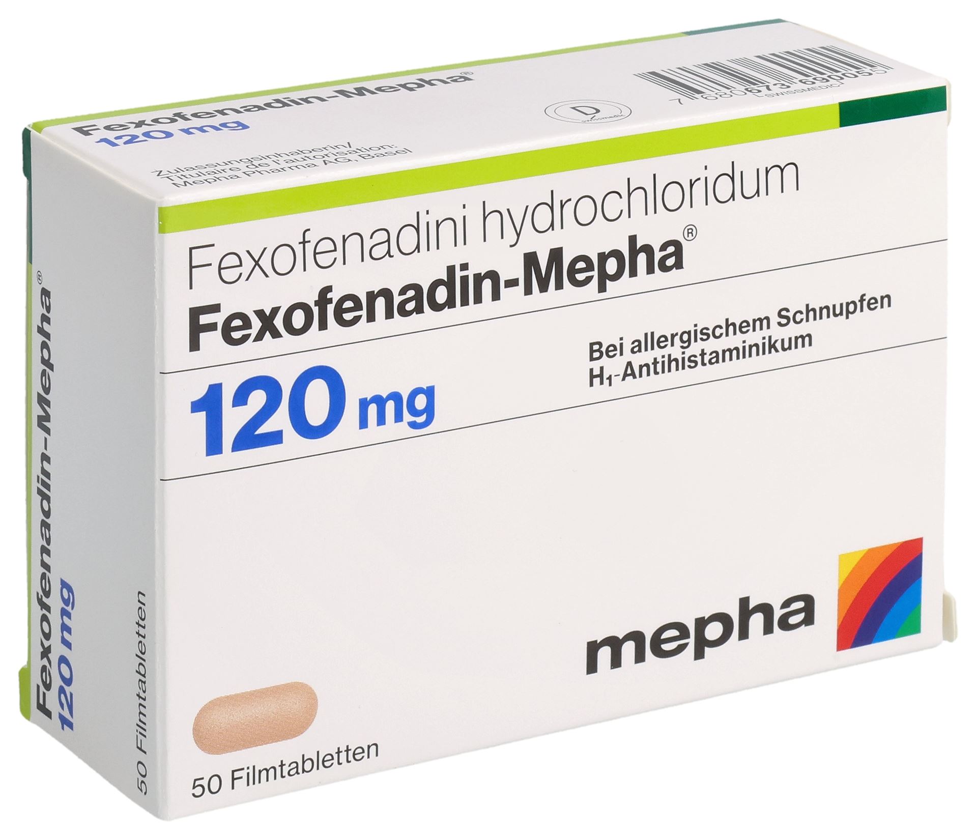 FEXOFENADIN Mepha Filmtabl 120 mg 50 Stk – Bild 3