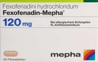 FEXOFENADIN Mepha Filmtabl 120 mg 50 Stk