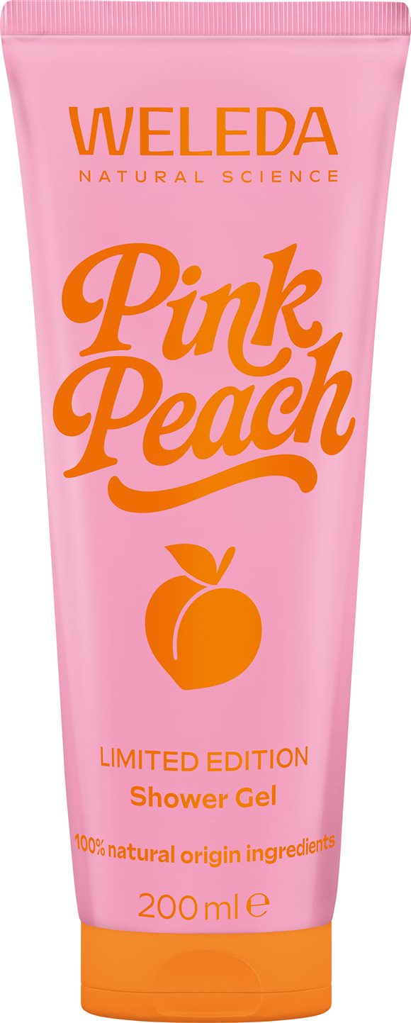 WELEDA Shower Gel Pink Peach Tb 200 ml – Bild 2