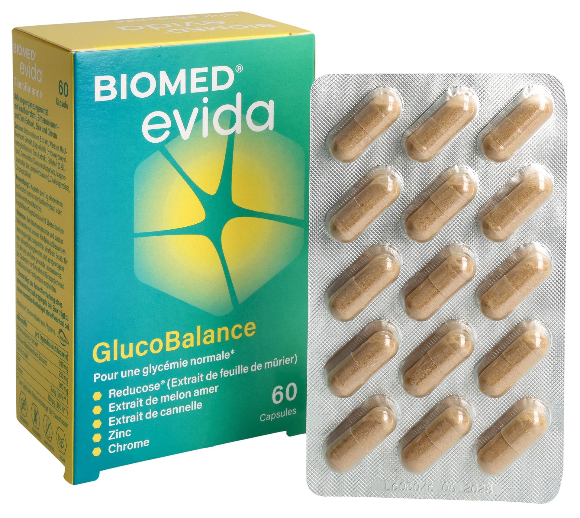 BIOMED EVIDA GlucoBalance Kaps 60 Stk – Bild 6