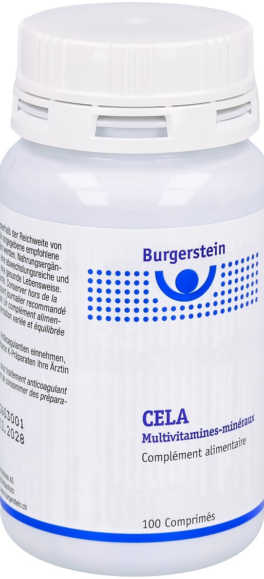 BURGERSTEIN Multivitamin-Mineral CELA Tabl 100 Stk – Bild 2