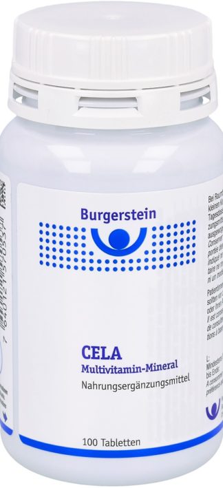 BURGERSTEIN Multivitamin-Mineral CELA Tabl 100 Stk
