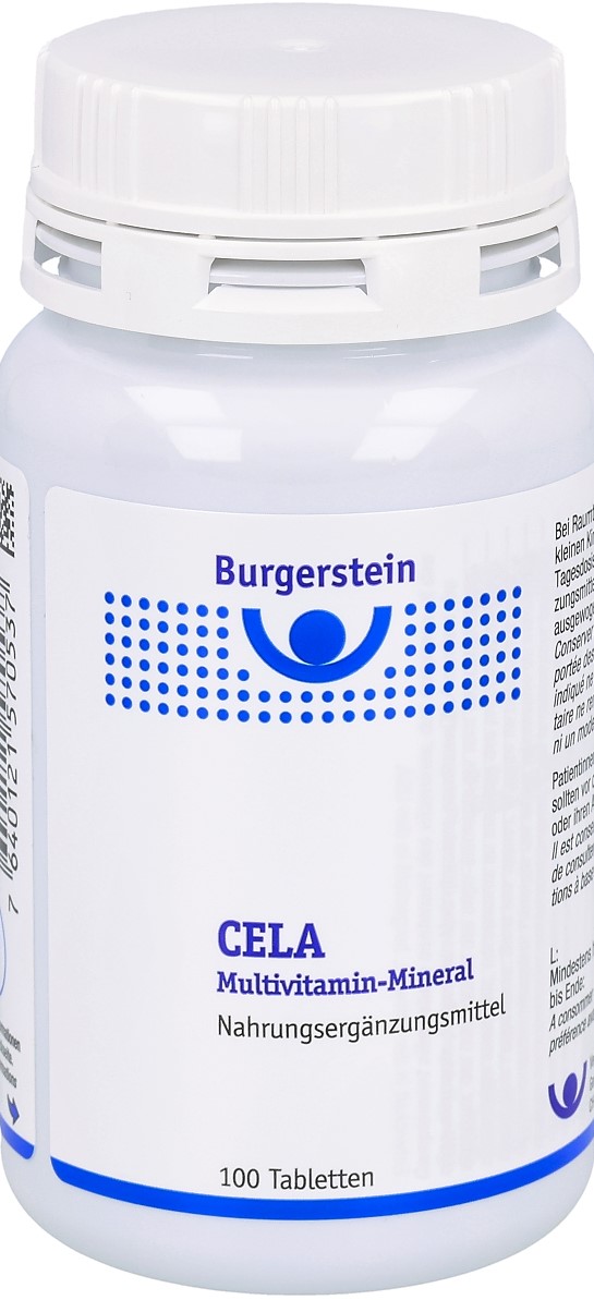 BURGERSTEIN Multivitamin-Mineral CELA Tabl 100 Stk