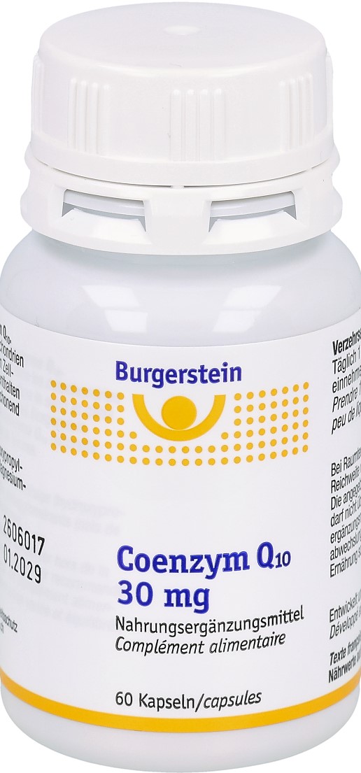 BURGERSTEIN Coenzym Q10 Kaps 30 mg 60 Stk