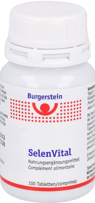 BURGERSTEIN Selenvital Tabl 100 Stk
