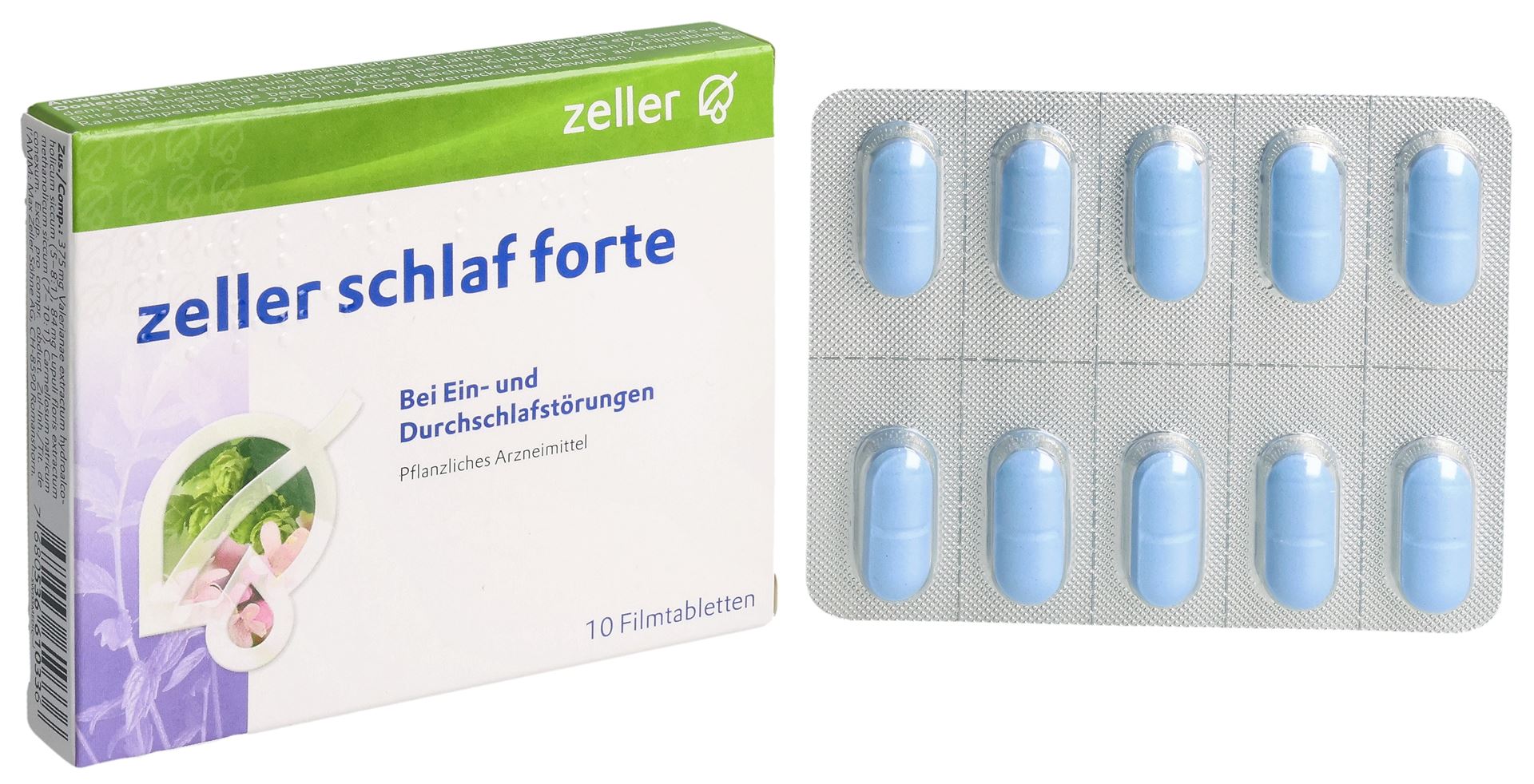 ZELLER Schlaf forte Filmtabl 10 Stk – Bild 5