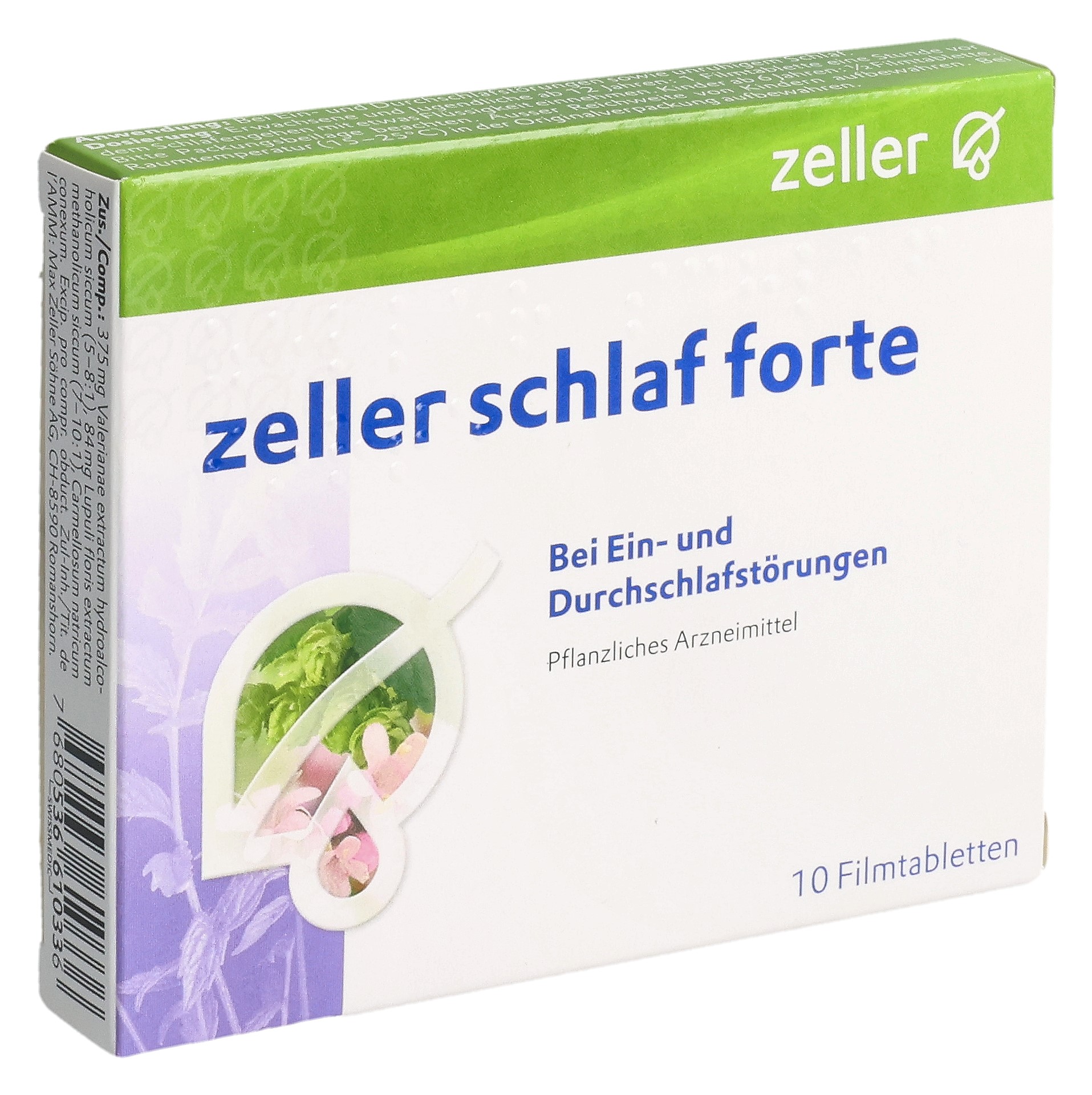 ZELLER Schlaf forte Filmtabl 10 Stk – Bild 3