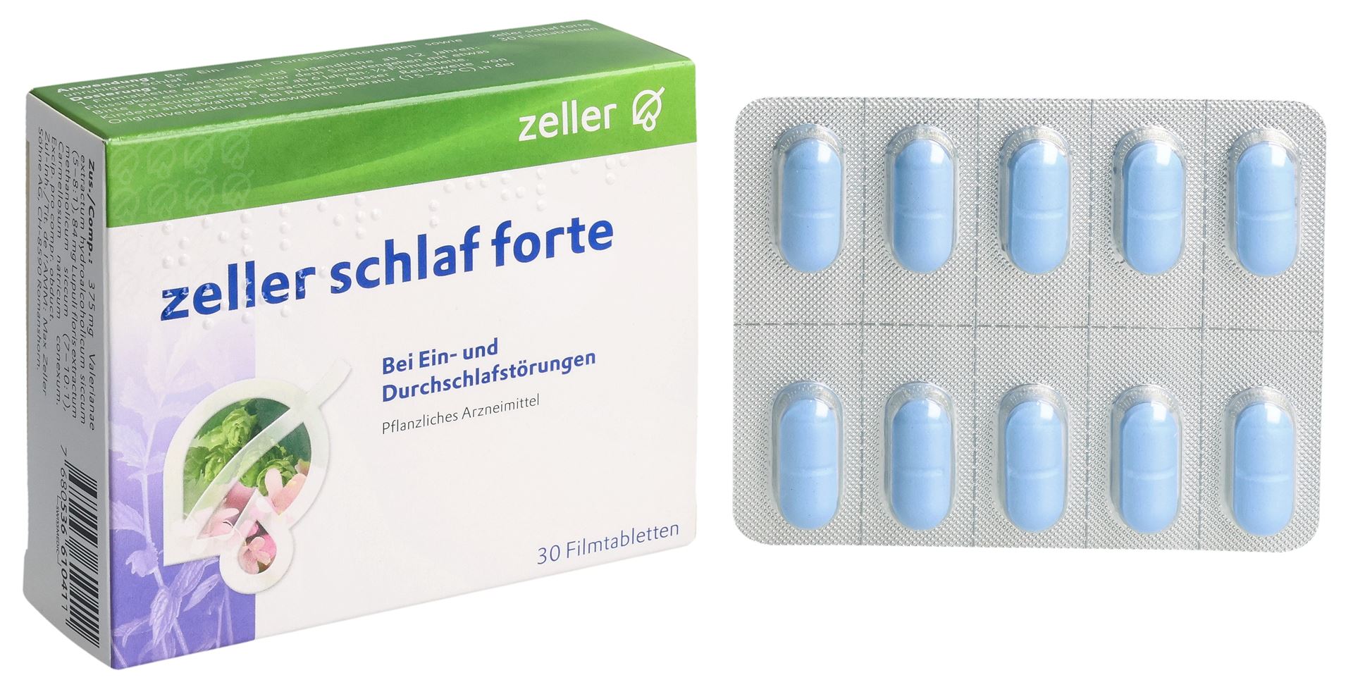 ZELLER Schlaf forte Filmtabl 30 Stk – Bild 5