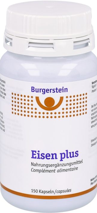 BURGERSTEIN Eisen plus Kaps Ds 150 Stk