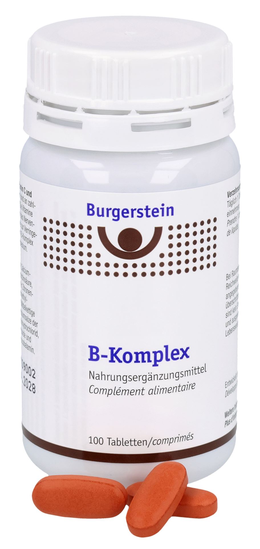 BURGERSTEIN B-Komplex Tabl 100 Stk – Bild 3