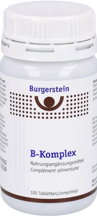 BURGERSTEIN B-Komplex Tabl 100 Stk