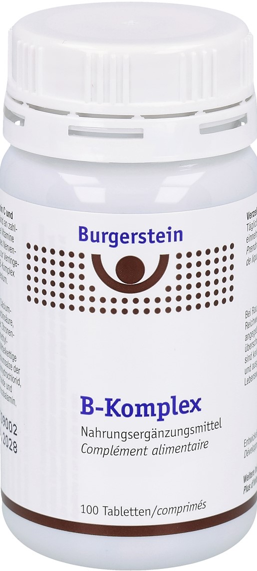 BURGERSTEIN B-Komplex Tabl 100 Stk