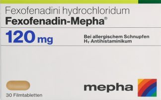 FEXOFENADIN Mepha Lactab 120 mg 30 Stk