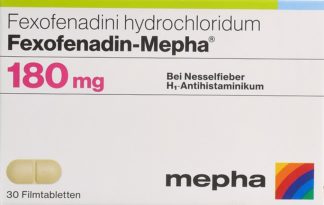 FEXOFENADIN Mepha Lactab 180 mg 30 Stk
